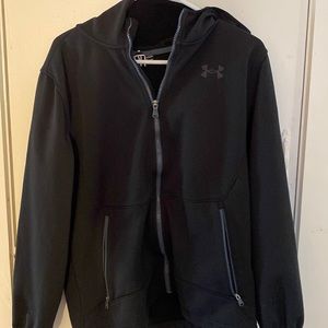 Youth XL all black Under Armour jacket